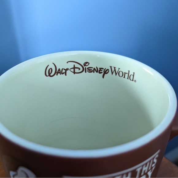 Disney Dining Brown Grumpy Snow White And The Seven Dwarves Walt Disney World Coffee Cup Mug